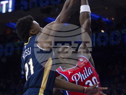 Pelicans 76ers Basketball