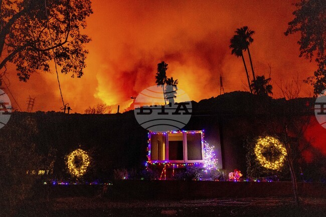 Срещата от редовния сезон на НБА между Лос Анджелис Лейкърс и Сан Антонио беше отложена заради пожарите в щата Калифорния