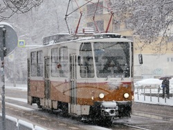 Столица - зимна обстановка - снегопочистване