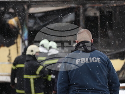 Пожар - павилион в близост до х-л "Хилтън"