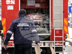 Пожар - павилион в близост до х-л "Хилтън"