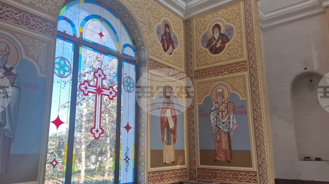 Разград - храм  „Св. Цар Борис - Михаил Покръстител“ - изографисване