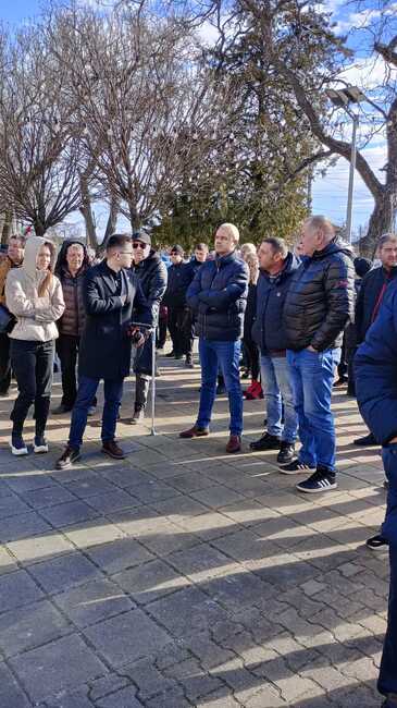 Костадинов подкрепи граждани във Видинско, недоволстващи от изграждането на фотоволтаичен парк на плодородна земя