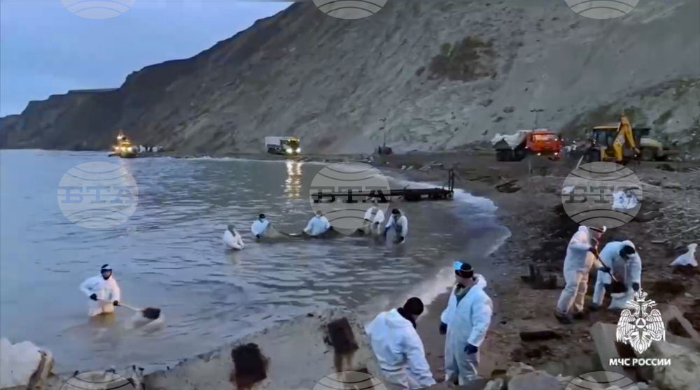 Румънски евродепутат е поискал от ЕК мерки за екологична защита на териториалните води на Румъния и България в Черно море заради петролния разлив в Керченския проток