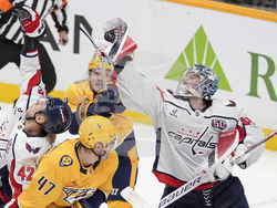 APTOPIX Capitals Predators Hockey