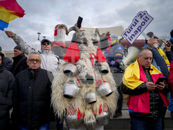 Romania Election Protest