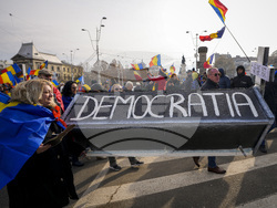 Romania Election Protest