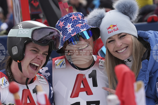 Американката Лорън Макуга спечели супергигантския слалом в Санкт Антон, Линдзи Вон остана на крачка от подиума
