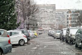 Бургас - зима - пътна обстановка