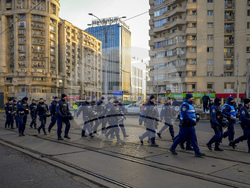 Romania Election Protest