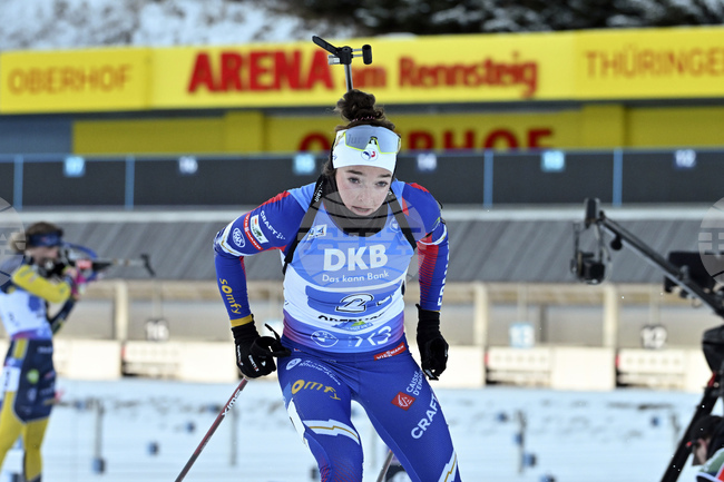 Французойката Лу Жанмоно спечели индивидуалната дисциплина на 15 км от Световната купа по биатлон в Руполдинг, Милена Тодорова финишира 37-а