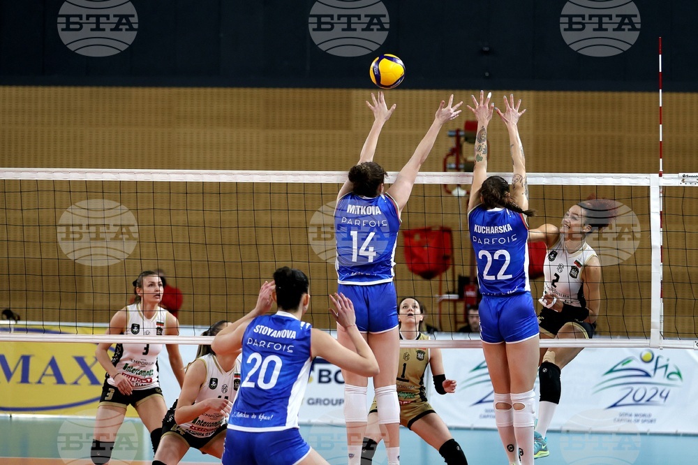 Марица (Пловдив), Левски и ЦПВК започнаха с победи четвъртфиналните плейофи в женското първенство по волейбол