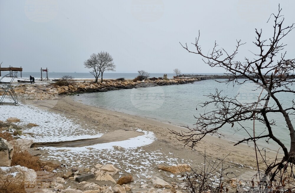 Варна - Морска градина - сняг