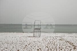 Варна - Морска градина - сняг