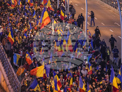 Romania Election Protest