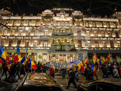 Romania Election Protest