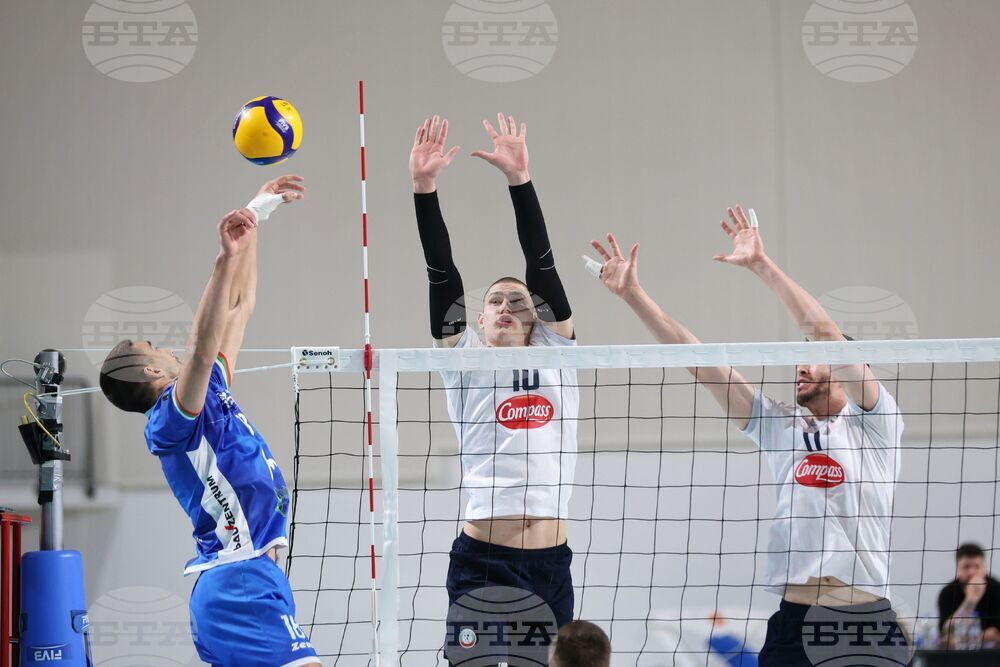 Левски постигна успех срещу Монтана във волейболното първенство при мъжете
