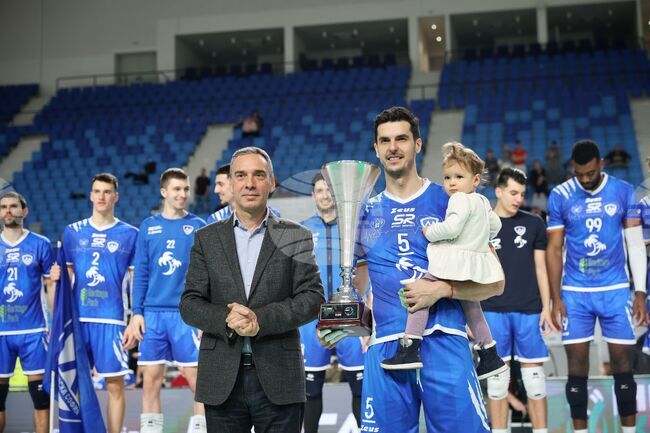 Бургас - волейбол - Купа на България - "Левски София" - награждаване