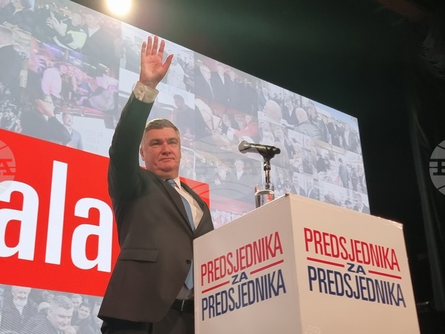 Zoran Milanovic Re-elected President of Croatia