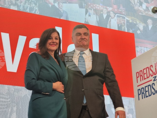 Президенти от региона честитят победата на Зоран Миланович на президентските избори в Хърватия