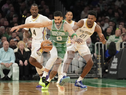 Pelicans Celtics Basketball