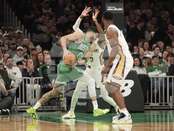 Pelicans Celtics Basketball