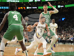 Pelicans Celtics Basketball