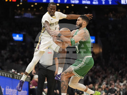 Pelicans Celtics Basketball