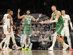 Pelicans Celtics Basketball