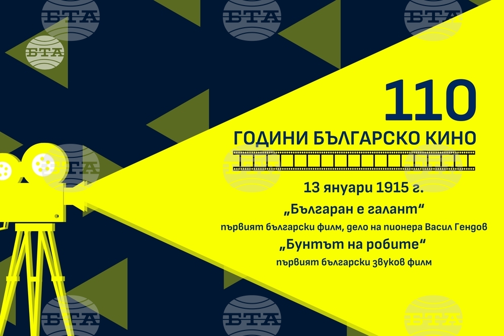 Отбелязваме 110-ата годишнина на българското кино