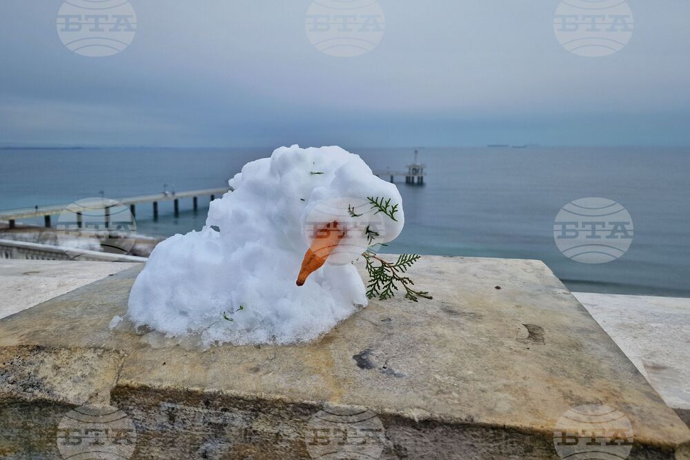 Бургас - сняг