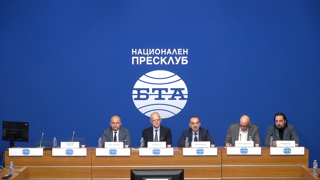 Пресконференция на национално представителните организации на работодателите и на работниците и служителите във връзка с обявения протест срещу свръхвисоките цени на електроенергията