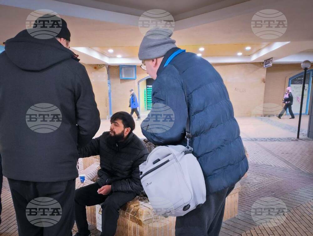 След обход на Централна гара в София петима души, останали без дом, са настанени в центрове, осигуряващи подслон и социална подкрепа