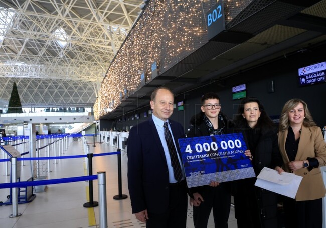 ХИНА: Летищата на Хърватия са обслужили 12,7 милиона пътници за 11-те месеца на 2024 г.