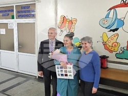 Видин - първо бебе за 2025 година