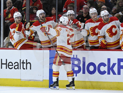 Flames Blackhawks Hockey