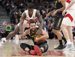 Warriors Raptors Basketball