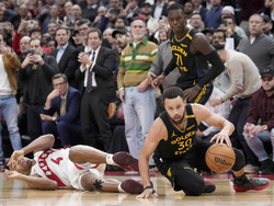 Warriors Raptors Basketball