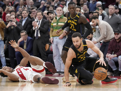 Warriors Raptors Basketball