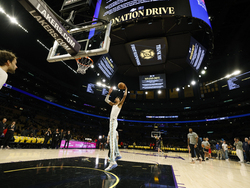 Spurs Lakers Basketball Wildfires California