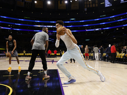Spurs Lakers Basketball