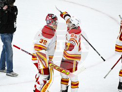 Flames Blackhawks Hockey