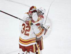 Flames Blackhawks Hockey