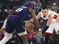 Heat Clippers Basketball