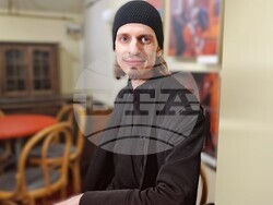 Монах Авел в София, снимка – Даниел Димитров/БТА