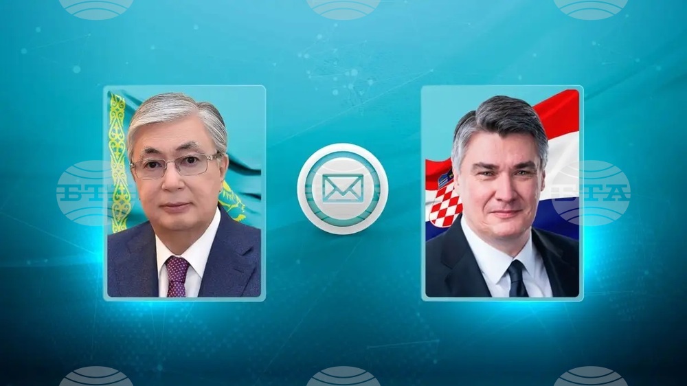 Казинформ: Президентът на Казахстан поздрави Зоран Миланович за преизбирането му за държавен глава на Хърватия