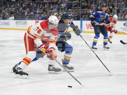 Flames Blues Hockey