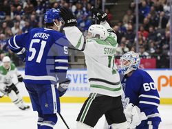 Stars Maple Leafs Hockey