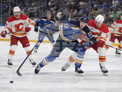Flames Blues Hockey