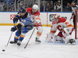 Flames Blues Hockey